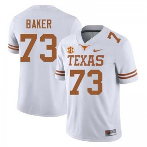 Brandon Baker Lone Star State Reps #73 Football Men's Embroidery Jerseys - White 372079-676