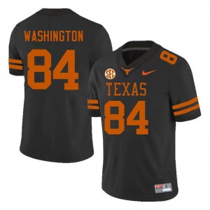 Jordan Washington UT Men Football Alumni #84 Jerseys - Black 862011-687