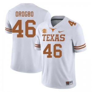 Smith Orogbo The Horns Football Alumni #46 Men's Jerseys - White 997709-595