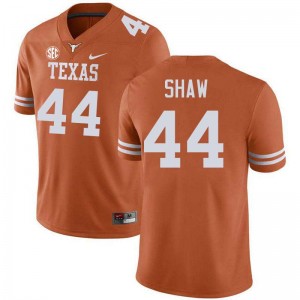 Travis Shaw UT Football Player #44 Men Jerseys - Texas Orange 387528-974