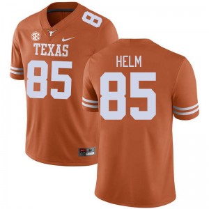 Gunnar Helm UT Men SEC Conference #85 Stitched Jerseys - Orange 607124-637