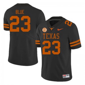 Jaydon Blue University of Texas SEC Conference #23 Men High School Jerseys - Black 584241-500