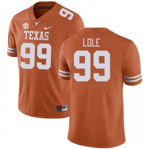 Jermayne Lole UT Men Player #99 SEC Conference Jerseys - Orange 997607-800