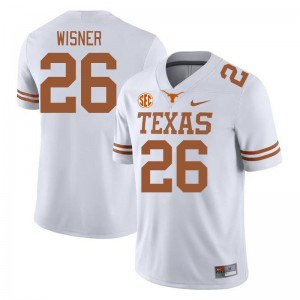 Quintrevion Wisner Lone Star State Reps Men's #26 SEC Conference Alumni Jerseys - White 109880-161