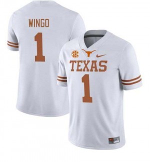 Ryan Wingo UT 2025 #1 Football Men's Jerseys - White 546790-893