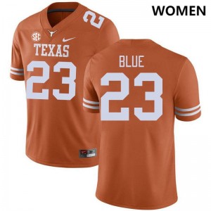 Jaydon Blue UT Women's Replica #23 SEC Conference Jerseys - Orange 122848-691