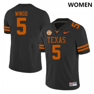 Ryan Wingo UT #5 Player Women's SEC Conference Jerseys - Black 269071-490