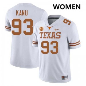 Hero Kanu The Horns Women's Football #93 Official Jerseys - White 339002-660