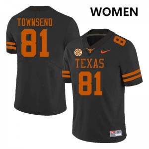 Nick Townsend Lone Star State Reps Womens #81 2025 Football Jerseys - Black 586344-916