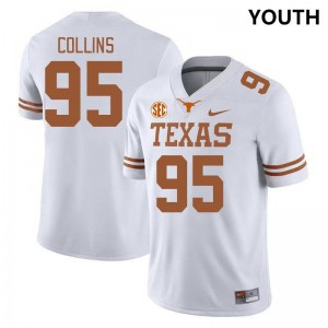 Alfred Collins Texas Game #95 SEC Conference Youth Jerseys - White 380760-132