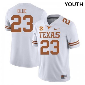 Jaydon Blue Texas Youth High School SEC Conference #23 Jerseys - White 295870-135