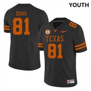 Juan Davis Lone Star State Reps Limited Youth #81 SEC Conference Jerseys - Black 938413-103
