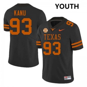 Hero Kanu UT Alumni #93 Football Youth Jerseys - Black 803173-505