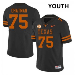 Jaydon Chatman UT Youth #75 Football Game Jerseys - Black 584317-202