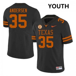 Rett Andersen UT #35 Youth 2025-26 Football Jerseys - Black 429386-840