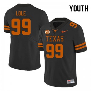 Jermayne Lole Longhorns Youth SEC Conference #99 Alumni Jerseys - Black 410748-596